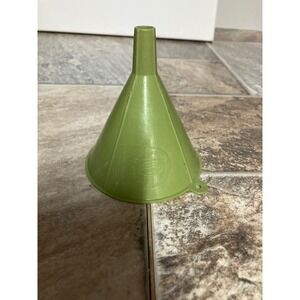 Vintage Fuller Brush Co Avocado Green Plastic Funnel Advertising Dealer Tool